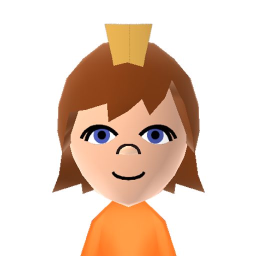 Daisy Mii character: Tomboy princess from Mario games.