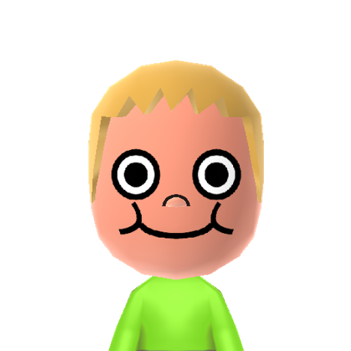 Clarence Mii character preview