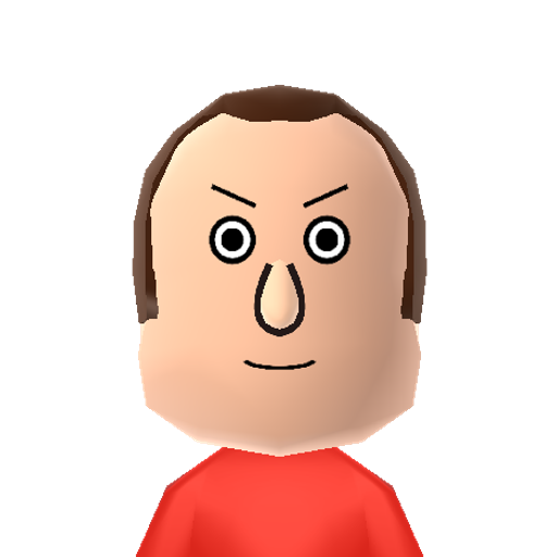 Steak Mii character preview