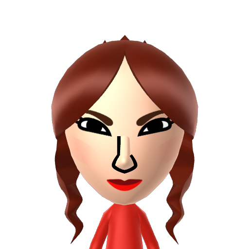 Llúcia Mii character: this mii is a exclusives of this site