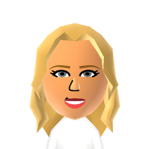Kate Upton Mii character: The Sports Illustrated swimsuit model. Almost every man knows who she is.