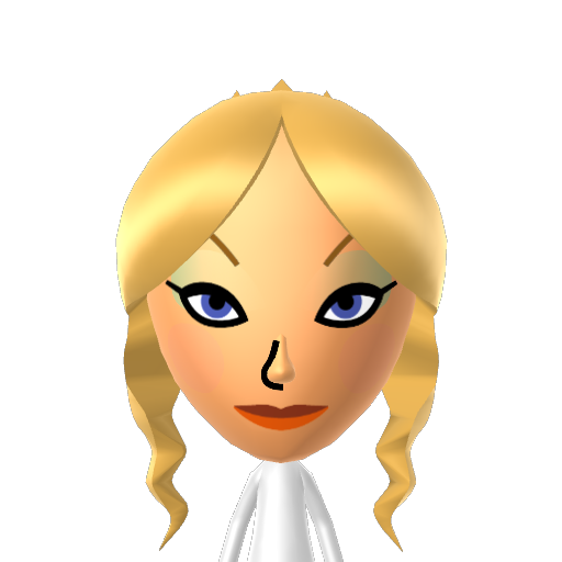 Bride Mii character: A Mii from Hasbro Family Game Night 3