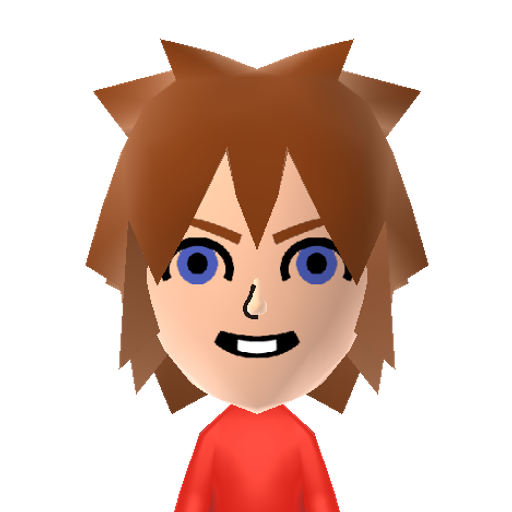 Y.Sora Mii character: A character from the game "Kingdom Hearts"