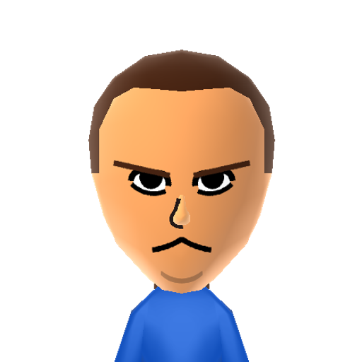 Sokka Mii character preview