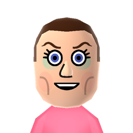 Mrs.Nesbit Mii character: Buzz Lightyear's alter ego while attending a tea party in the movie "Toy Story".