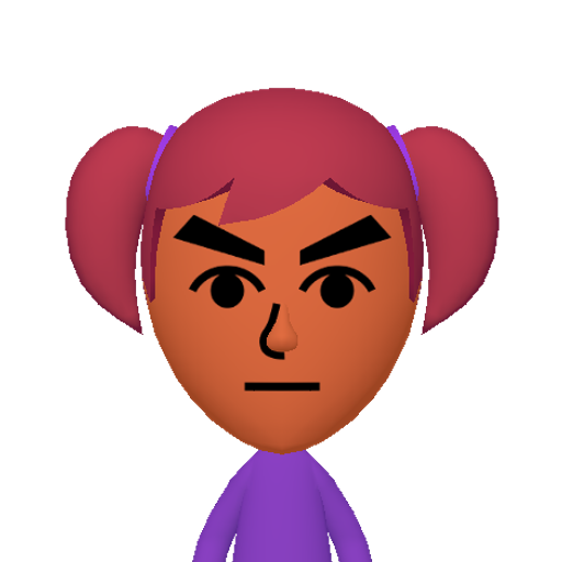 no name Mii character: This Mii is from the Switch SDK as a SampleDB Mii.