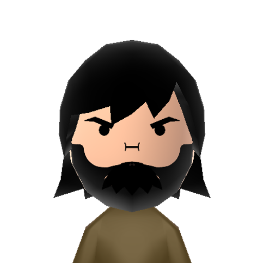 Jon Grump Mii character: Makes an appearance on the Youtube channel "Game Grumps" and his own channel "Jontron"