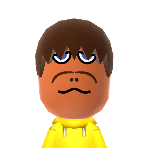 Xavier Mii character preview