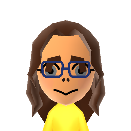 QuillbotAI Mii character: A Mii of Quillbot made by themselves