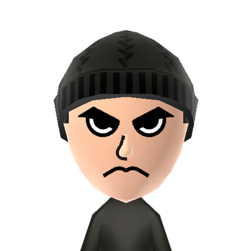 Herobrine  Mii character: These are extracted and derived from the Mii Central Miis from the 3DS Miitopia.