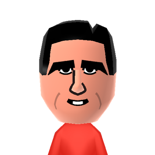 Romney Mii character preview