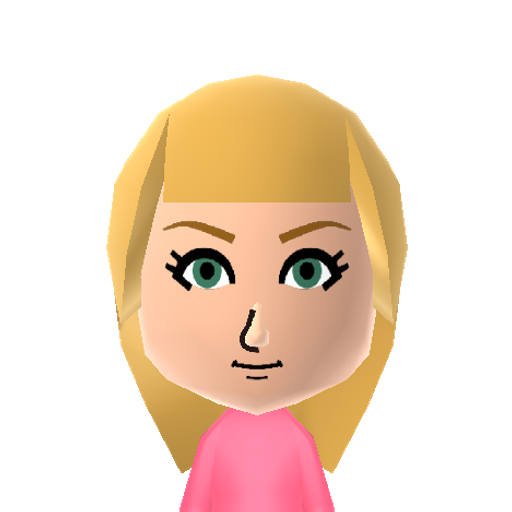 Angie Mii character: Dr. Stiles' assistant from the "Trauma Center" series of games on the Nintendo DS and Wii. Based on her appearance in "Second Opinion".