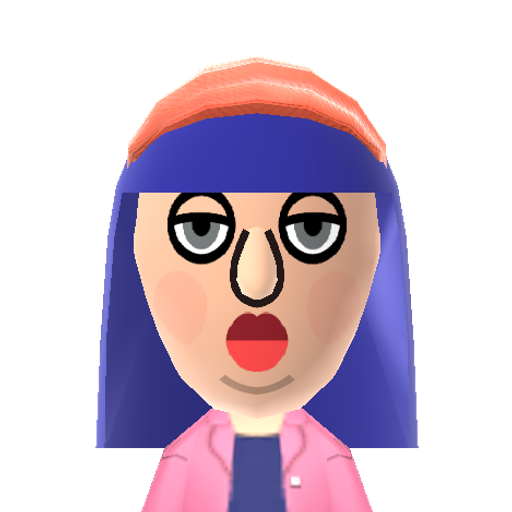 Rafttellyn Mii character: (Source: https://www.reddit.com/r/tomodachilife/comments/1dbbvmv/)