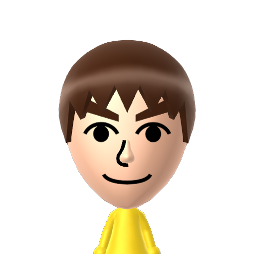 ? Mii character: A Mii uploaded to Check Mii Out Channel (WiiLInk)