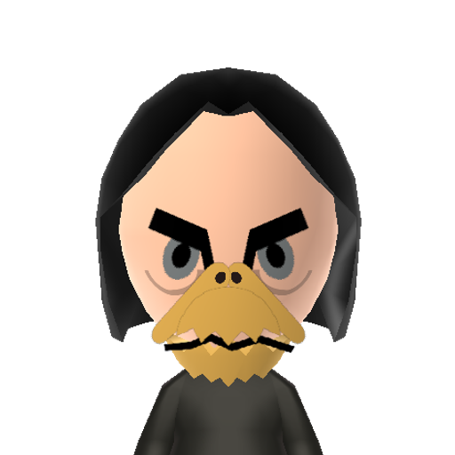 Magica Mii character: villainess of Duckburg, from Disney's Ducktales cartoon.