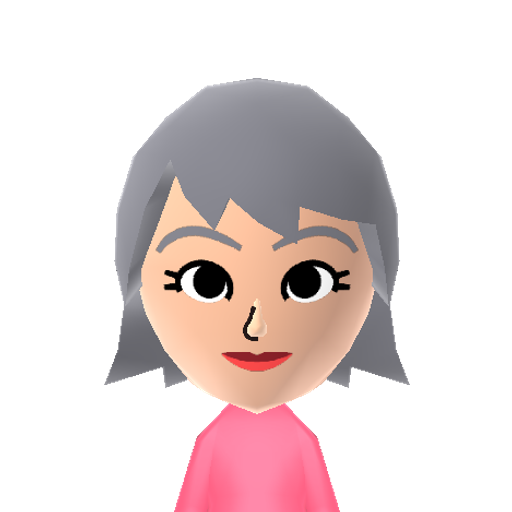 Roxy Mii character preview