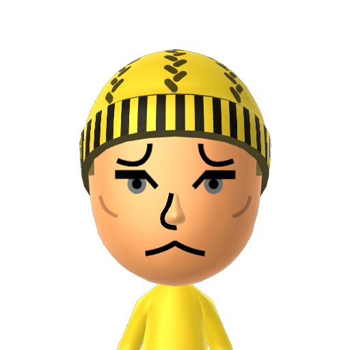 Raymond Mii character preview