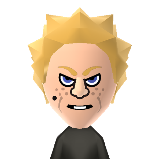 Cybergeek Mii character: Geekwad Gamer's alter ego, evil twin, and worst nightmare all-in-one, The Cybergeek is best known terrorizing the kingdom of Wacky Funsters in the MS-DOS game, "Geekwad: Games of the Galaxy". He's a real bad egg.