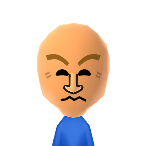 Mii632 Mii character: A Mii found in unused WaraWara files