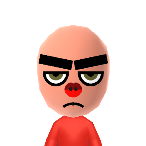 Spanky Ham Mii character preview