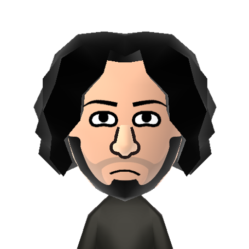 Jon Snow Mii character preview