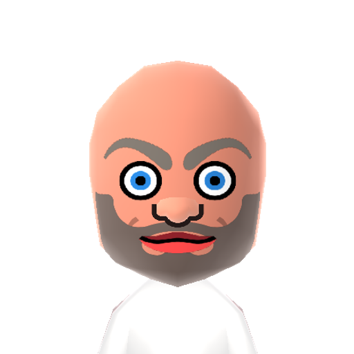 Kurt Angle Mii character preview