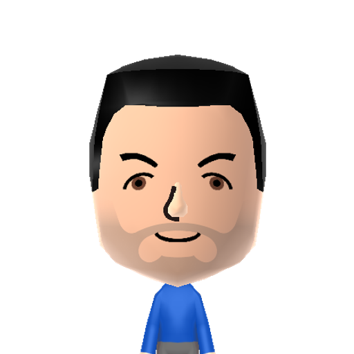 Bernier Mii character: Professional hockey player. Toronto Maple Leafs Goalie.