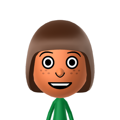 Reesa Mii character: A Mii from Wii Sports Resort: Meme Squad, a mod for Wii Sports Resort