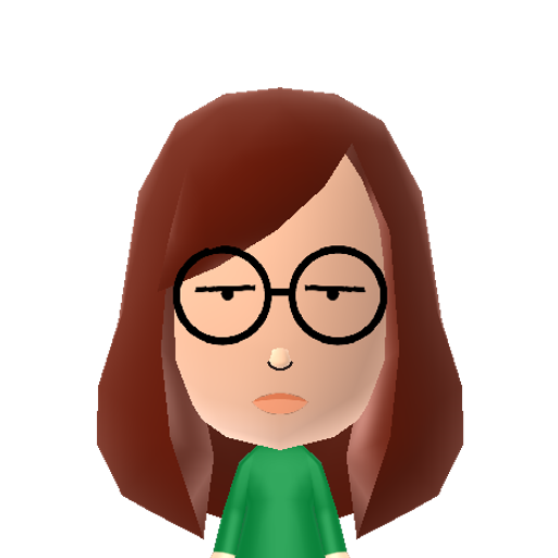Daria Mii character preview