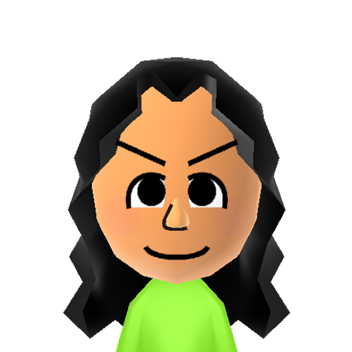 NINTENDO Mii character: A Mii found in unused WaraWara files