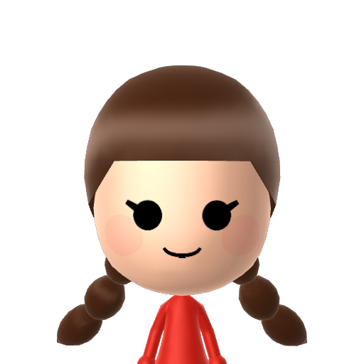 Toadette Mii character: These are extracted and derived from the Mii Central Miis from the 3DS Miitopia.