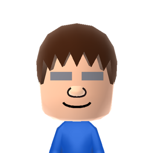 Herobrine Mii character preview