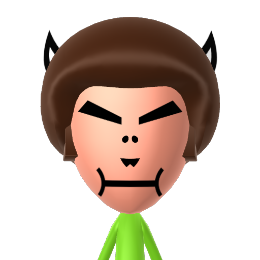 The DEVIL! Mii character: These are extracted and derived from the Mii Central Miis from the 3DS Miitopia.