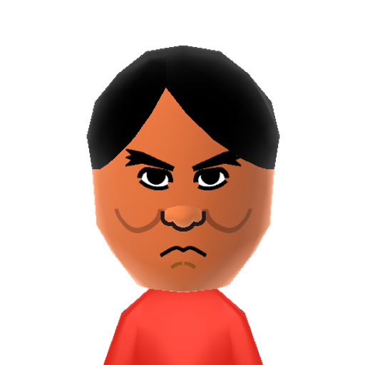 The Dragon Mii character: The fast-paced, high-flying Hawaiian wrestler who stayed a babyface for his whole career.