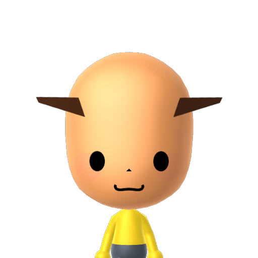 Pichu Mii character preview