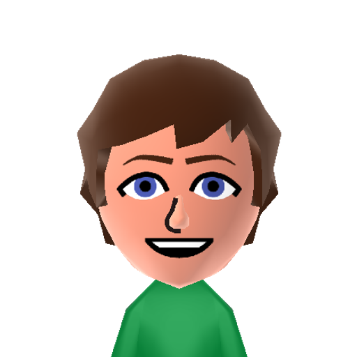 Cy Mii character: NNID: irie-sunshine