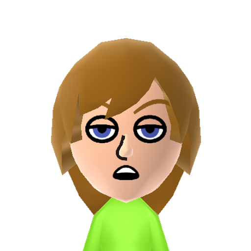 Devon Mii character: A Mii used for Nintendo Network ID DevonWhiteland by Devon.