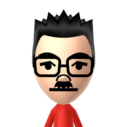 こまつ Mii character: a Mii from And-Kensaku
