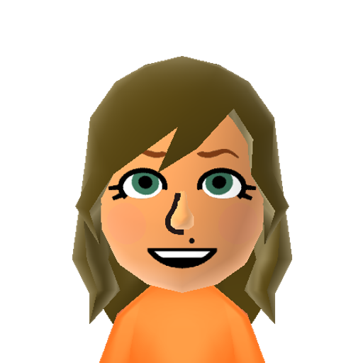 Nicole Mii character: (Source: https://pyra-handheld.com/boards/threads/share-3ds-mii-qr-codes-here.61099/page-2)