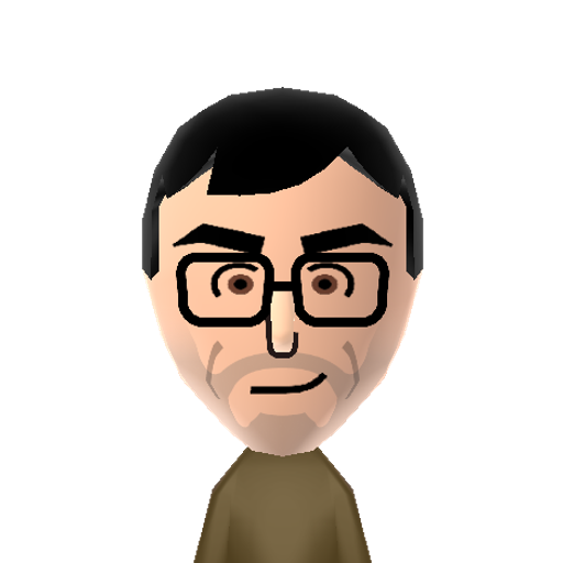 JO Mii character: Comedian and host of "Last Week Tonight with John Oliver"