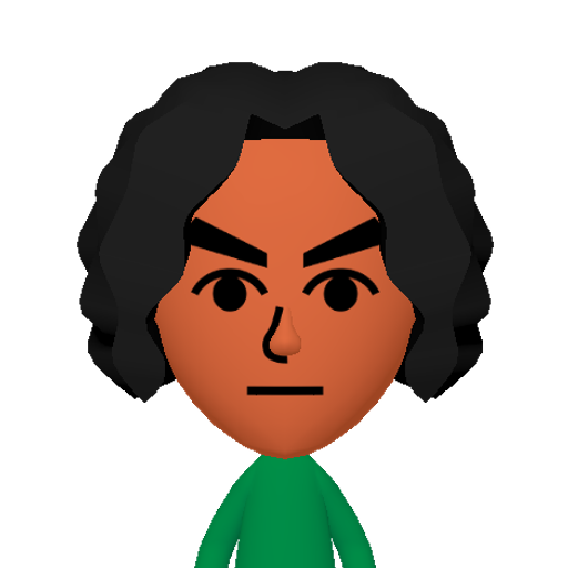 no name Mii character: This Mii is from the Switch SDK as a SampleDB Mii.
