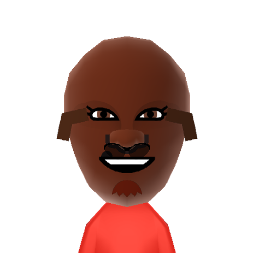 Jordan Mii character: The great basketball player who dominated the court for years with the Chicago Bulls. He is widely considered the best of all time.