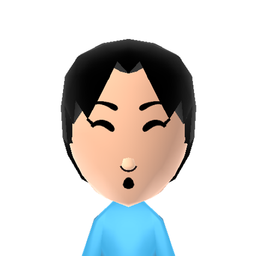Masanori N Mii character preview
