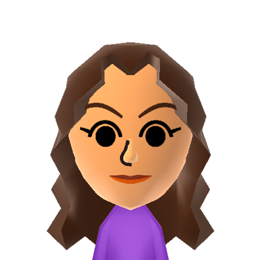 Reyna Mii character: Reyna is the daughter of Bellona. From "The Heroes of Olympus" in the "Camp Half-Blood" chronicles.