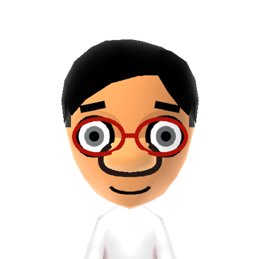Milhouse Mii character: Bart Simpson's best friend on the animated series "The Simpsons".