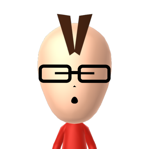 ? Mii character: A Mii uploaded to Check Mii Out Channel (WiiLInk)