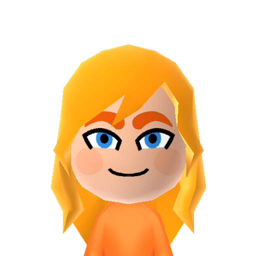 Quinn Mii character: I'd love to vent my thoughts with this Mii /gen