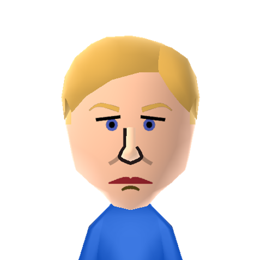 Brienne Mii character: Tall and muscular woman from the series "Game of Thrones". Played by Gwendoline Christie.