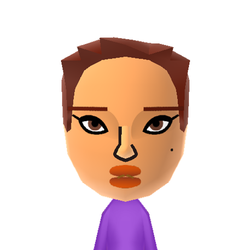 N. Portman Mii character: Israeli actress who debuted in "The Professional" and has gone onto other feature roles such as Queen Padme Amidala in the "Star Wars" movies.