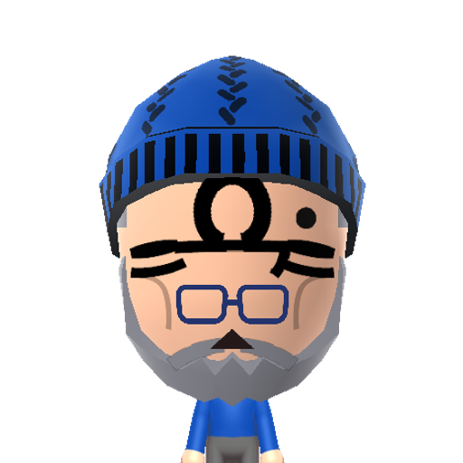 R2-D2 Mii character: Astromech droid from the Star Wars series.